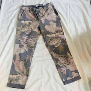 GAP Women’s Floral Girlfriend Chinos, Size 0